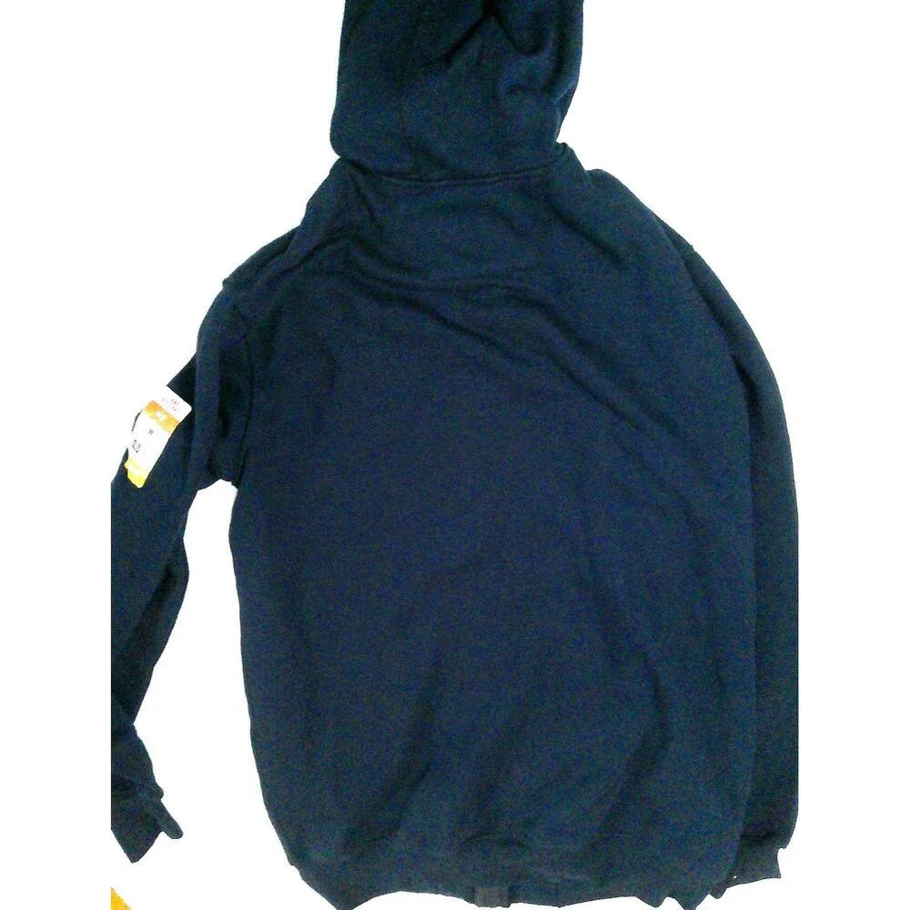New NWT $174 M Tall MT Carhartt Full Zip Hoodie Flame Resistant Force Navy Blue